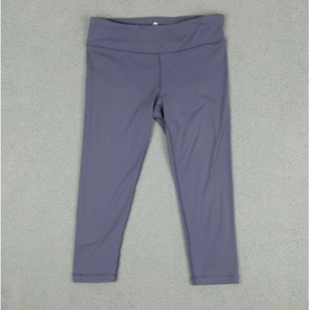 90 Degree By Reflex Size XL Womens Active Exercise Capri Leggings
